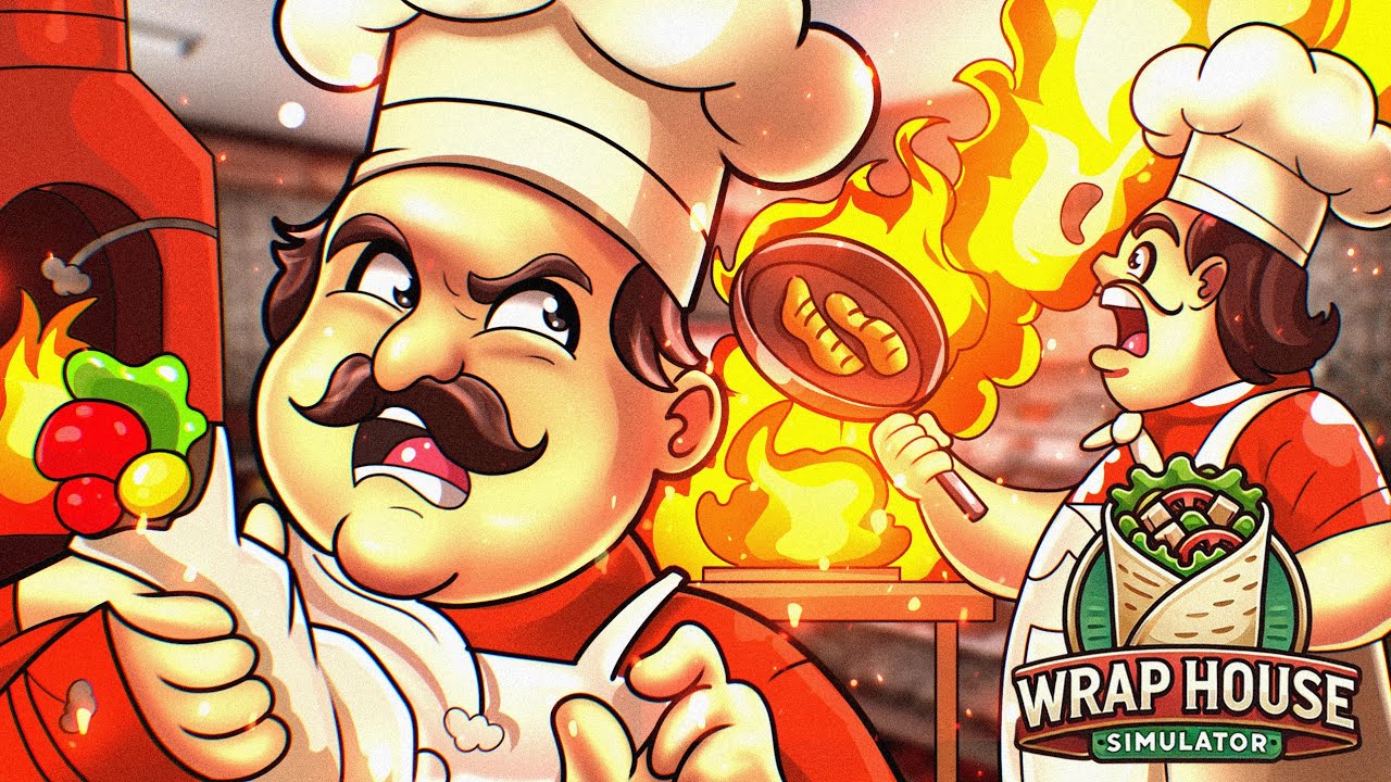 N'OUVREZ JAMAIS UN KEBAB AVEC VOTRE AMI ! 🌯 - Wrap House Simulator