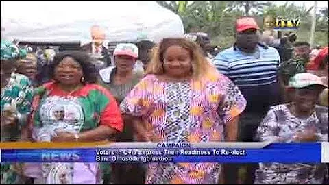 Voters in Ovia express their readiness to re-elect Barr. Omosede Igbinedion