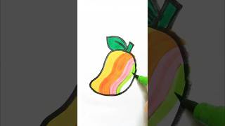 mango colour drawing #trendingshorts #mango #viralshort