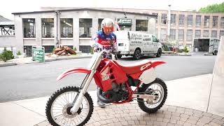 1989 HONDA CR500R BLOOD RED BEAST