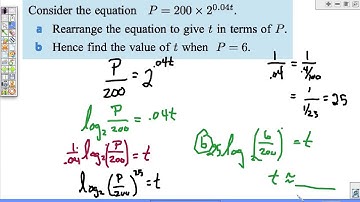 Solving Exponential Equations using Logarithms