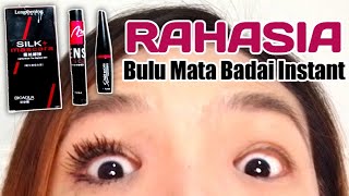 Review Jujur Silk   Mascara Bioaqua | Bulu Mata Cetar Pakai Maskara Fiber No Eyelash Extention Lagi