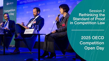 2025 OECD Competition Open Day - Session 2. Rethinking the Standard of Proof in Competition Law