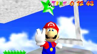 Super Mario 64 Green Stars ~ Time Your Jump! ~ 1243 (TAS)