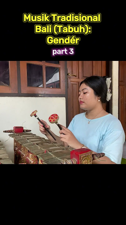 Gamelan gender tabuh telu part 3 #gender #seni #budaya #gamelanbali #bali #culture #tradisional