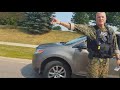 Arrested After Filming Camo Cops - Michigan State Police W/ SUBTITLES
