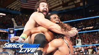 New Day vs. Rusev & English vs. Gable & Benjamin - Winner Faces Usos: SmackDown LIVE, Dec. 26, 2017