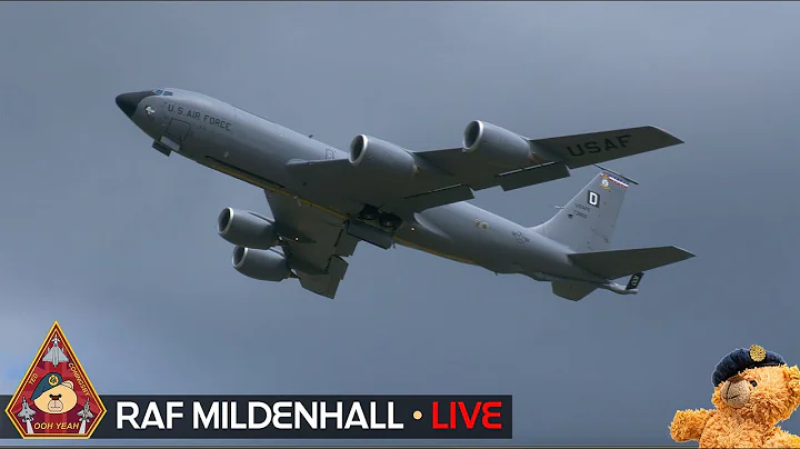 LIVE US AIR FORCE HEAVY WEIGHT ACTION KC-135, C-17, C-146 & CV-22 OSPREY • RAF MILDENHALL 16.10.25