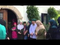 Hajjah Naziha Adil Saying Good Bye To Family Members And Mureeds Hajjah Naziha Adil Saying Good Bye To Family Members And Mureeds