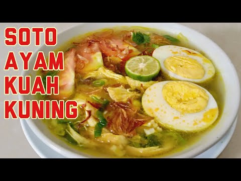 Resep Bumbu Soto Ayam Kuah Kuning