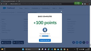 Meet Flow Builder | Meet Flow Builder trailhead challenge objective | Meet Flow Builder quiz answer