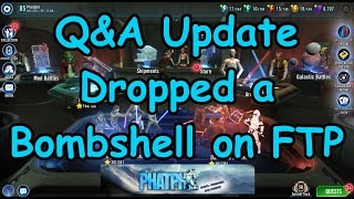 CG Deleted Part of the Q&A Update - Bad News for FTP?