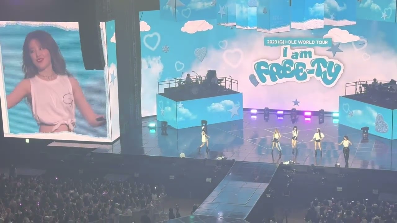 230618 (G)I-DLE (여자)아이들 - 사랑해 Luv U《I am FREE-TY》world tour concert in Seoul