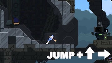 Dustforce - [Tutorial] Climbing the chimney to the Difficults chamber w/ all characters