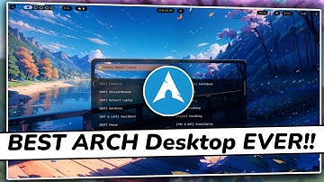 MINDBLOWING NEW ARCH LINUX HYPRLAND SETUP 2025 // MAKE YOUR ARCH DESKTOP LOOK COOL