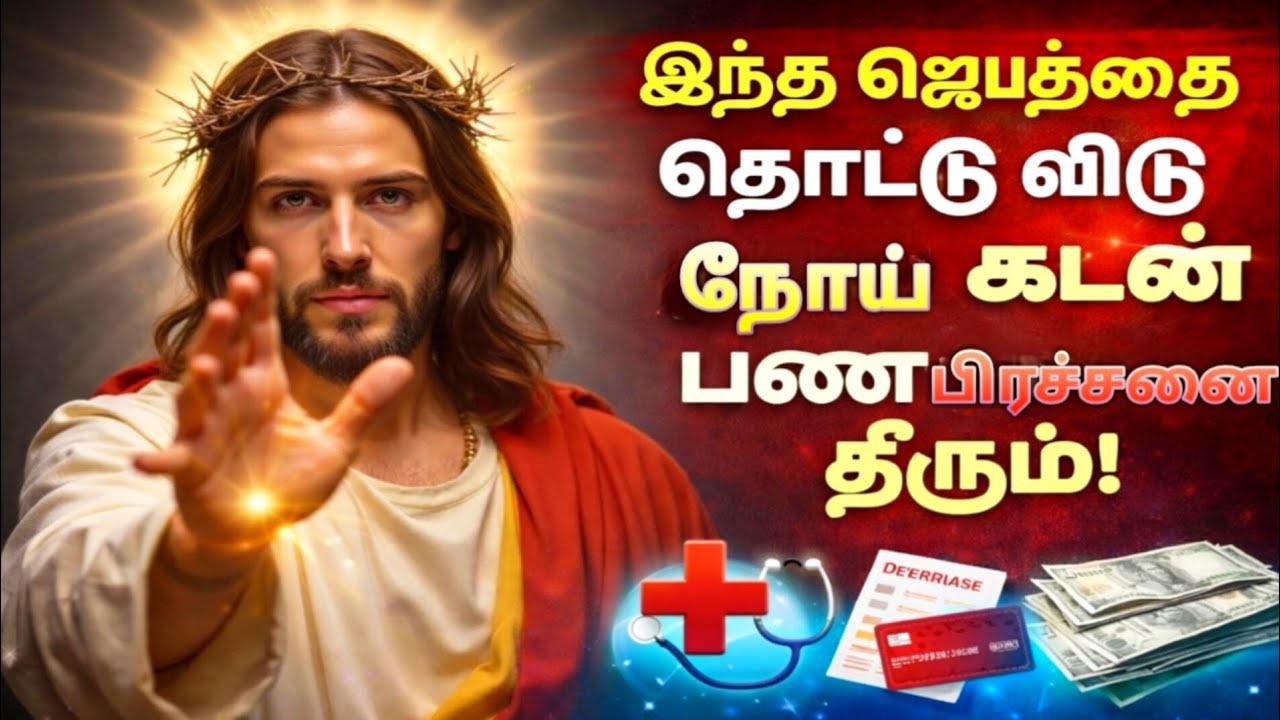 இந்த ஜெபத்தை தொட்டு விடு நோய் கடன் பண பிரச்சனை தீரும்!#sick#prayer #viralvideo 