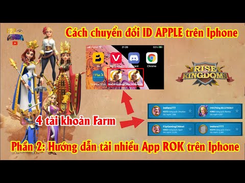 Video Phần 2: Hướng dẫn tải nhiều App ROK trên Iphone và... - youtube