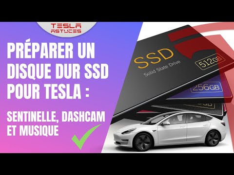 Comment créer un disque dur dashcam/sentinelle et musique pour Tesla (MAC ET PC)