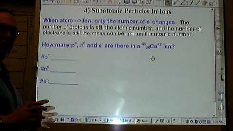 Chemistry Tutorial 5.5b:  Ions