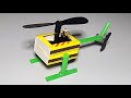 Como Hacer Un Helicóptero Eléctrico Casero Muy Fácil | Idea Genial