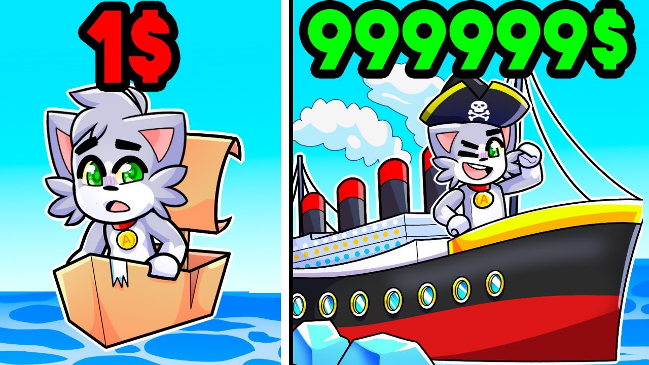 ¡PASAMOS de BARCO NOOB a PRO! 😱 Momentos Divertidos en Roblox