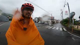 20220511Vlog rinproject ポンチョを着て雨の中走るTyrell Ive 【徳島雨装備自転車】