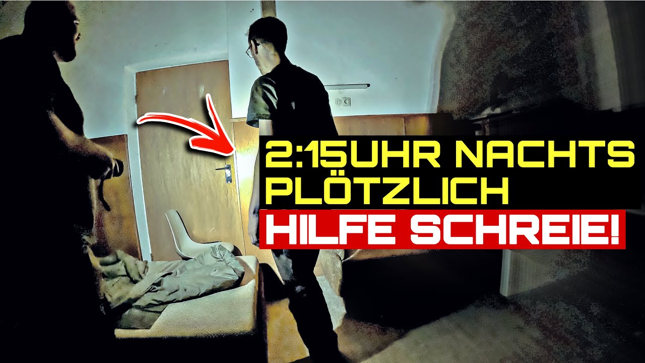 Plötzlich Wach durch Hilfe Schreie Einer Heulenden Frau!😱 Overnight im Lostplace Eskaliert!