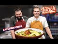 Cooking Delicious Chicken Chili | What's For Lunch Presented By Pepsi