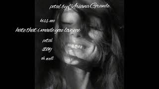 Ariana Grande - Petal full albumꕤ ｡˚🌱