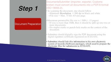 Esanchit Video Manual for E-Sanchit in Exports  - Brihanmumbai Customs Brokers Association