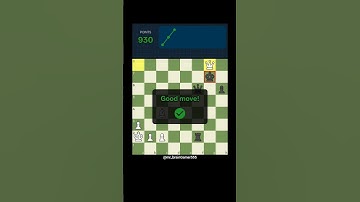 Chess puzzle solved 271/500k || #chess #chessgames #games #lichesstitledarena #chessproblems