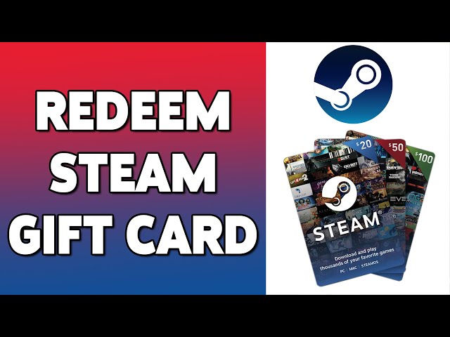 How To Redeem Steam Gift Card 2023 | Use Steam Gift Cards - Youtube