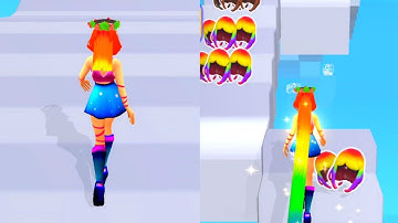 Hair challenge Max Level 🌈⚡🎚️ Walkthrough Gameplay Android Ios 🎮