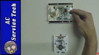Replacement of 2 Thermostats with 1 New One!- Detailed Heat and AC Tstat  Wiring Installation! - YouTube