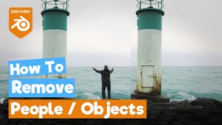 Blender Compositing VFX Tutorial : Remove People/Objects from Videos [Node Editor]