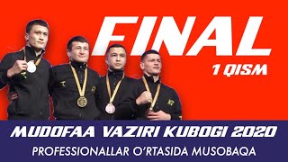 MMA Professionallar O'rtasida Final Janglari - 1 Qism.  O'zbekiston Müdafaa Vaziri Kubogi  2020