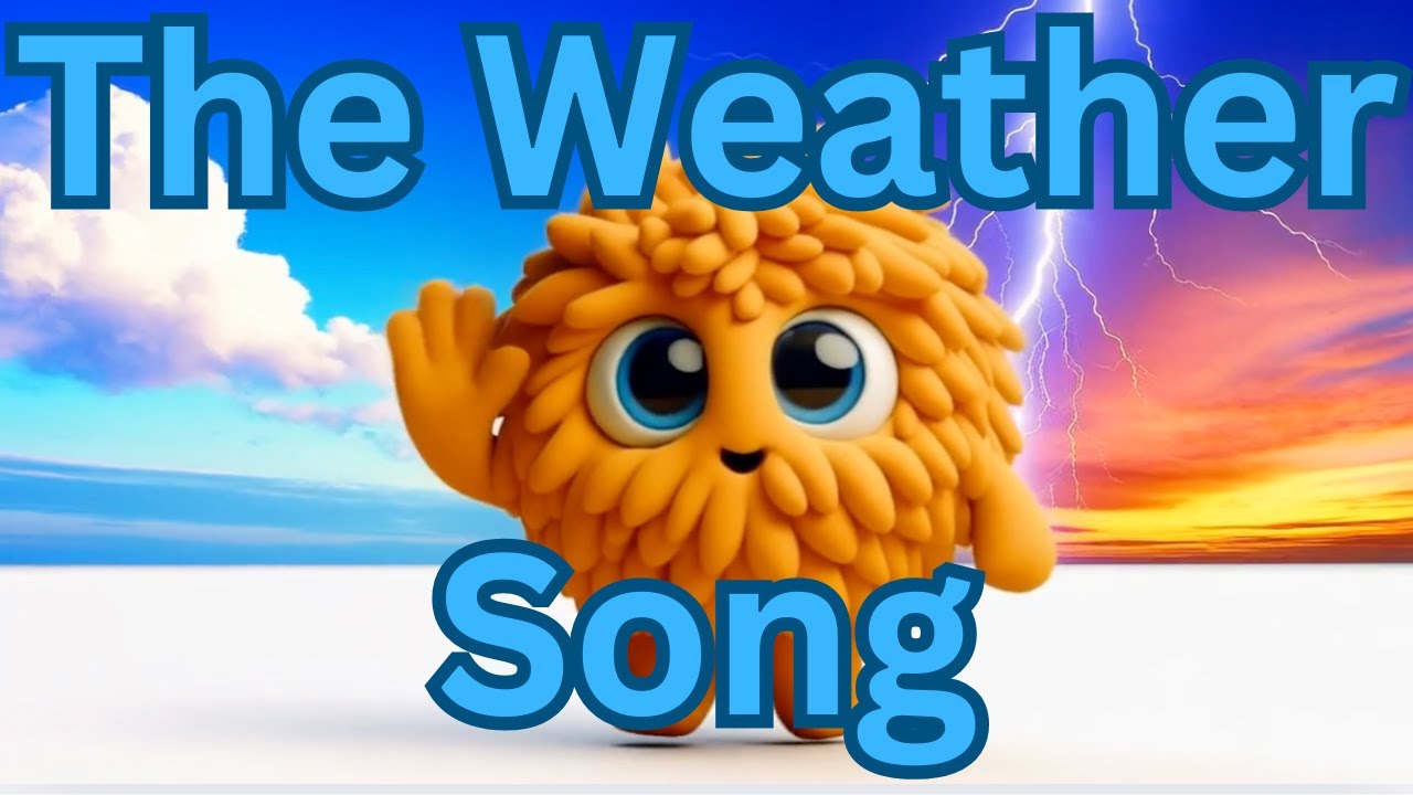 Weather Song for Kids | Sunny ☀️ Rainy 🌧️ Windy 🌬️ Snowy ️ | Puzil's ...