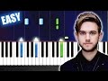 Zedd, Alessia Cara - Stay - EASY Piano Tutorial by PlutaX