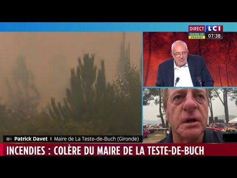 Incendies : la colère du maire de La Teste-de-Buch