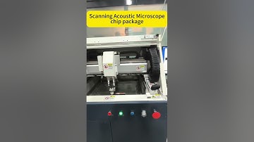 scanning acoustic microscope for chip package