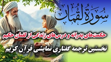 ترجمه نمایشنامه ای سوره لقمان ،راهنمایی‌های جاودانه لقمان حکیم برای زندگی‌ای پر از حکمت و آرامش