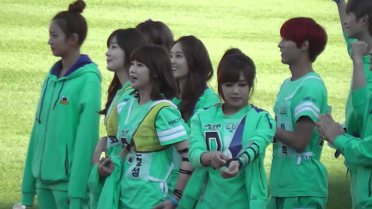 130903 MBC Idol Athletics Hello Venus & A Pink & Secret