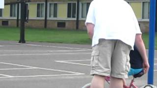Mackenzie's 2nd Ride on Bike.avi