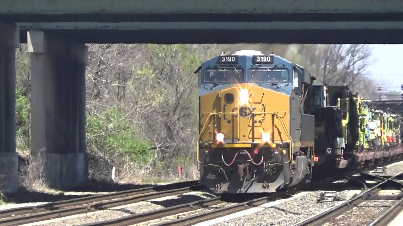 chanel perfume CSX #3190 Mowing Frieght Train In St.Denis