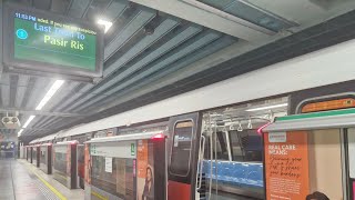 (Last Train to Pasir Ris)SMRT C751B 337/338 Tanjong Pagar to Bugis