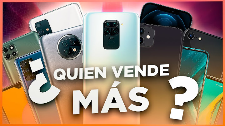 Los 10 SMARTPHONES MÁS VENDIDOS de 2020