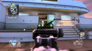 Black Ops 2 Hardpoint Gameplay - Hijacked 33-7 (Cross Map + 6 Man Kill Feed) Part 2