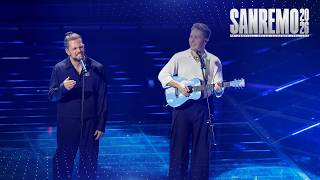 Sanremo 2026 - Enrico Nigiotti e Alfa cantano En e Xanax