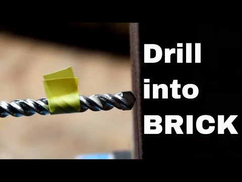 Video: Hoe maak je een gat in Brick?