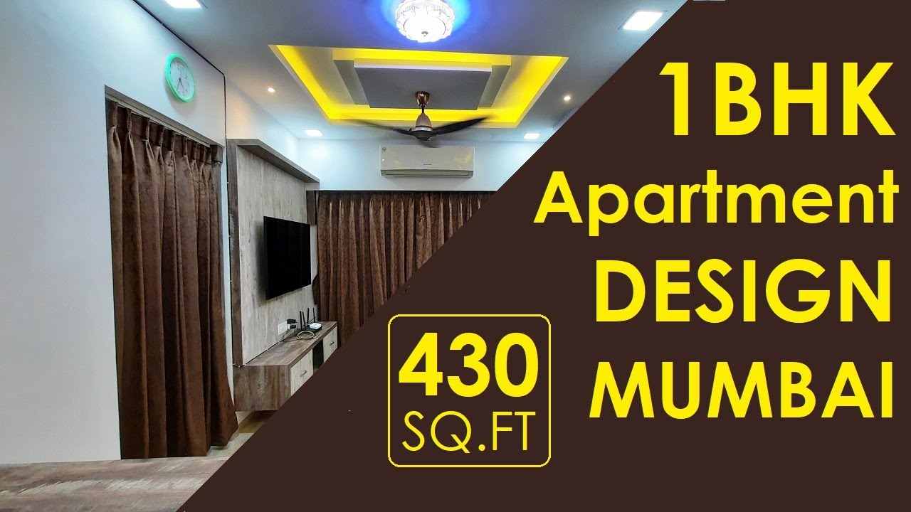 1 BHK Apartment Design, Mumbai - 430 Sq.Ft